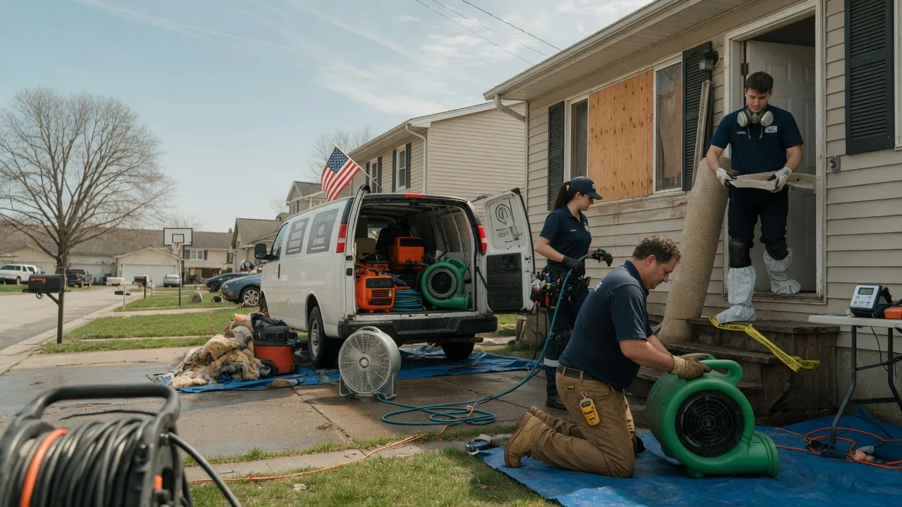 Water Damage Restoration in Branchdale, PA near me